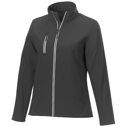 Veste publicitaire softshell femme - Orion Heros Gris storm